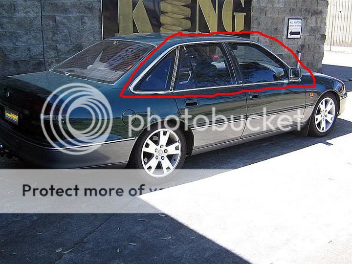 opinions on calais chrome window strips on ss? Just Commodores