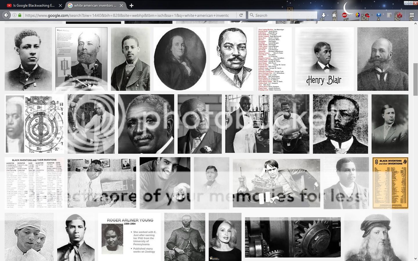 google accused of blackwashing white search results